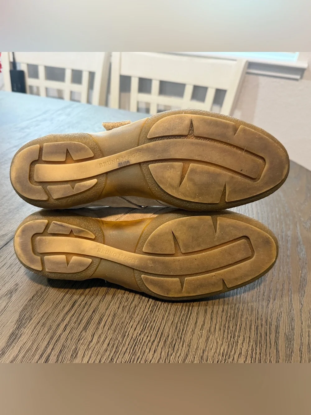 Bruno Magli Taupe Suede Men's Slip-On Loafers